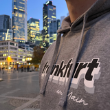 Frankfurt 3D Kapuzen Sweatshirt in der Stadt