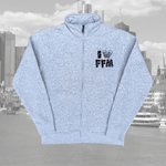 "I LOVE FFM" Zipper