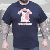 Capital of Äppelwoi T-Shirt Frankfurt Döner Motiv schwarz
