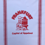 "Capital of Äppelwoi" Geschirrtuch (FFM Döner Motiv) Logo