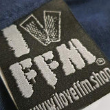 FRANKFURT SKYLINE T-Shirt schwarz Label