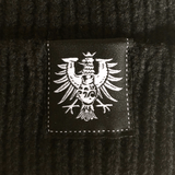 "FRANKFURT" Wintermütze schwarz Patch hinten