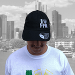 "I LOVE FFM" Cap schwarz von vorne