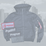 Alpga Industries jacke MA1-LW Frankfurt patches Front