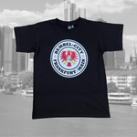 Bembel City Adler Kinder T-Shirt schwarz