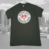 Bembel City Adler T-Shirt grün