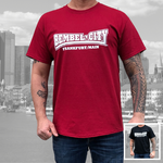 "BEMBEL-CITY" Schriftzug T-Shirt