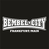 "BEMBEL-CITY" Logo auf schwarz
