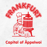 Capital of Äppelwoi T-Shirt Frankfurt Döner Logo vorne