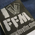 I LOVE FFM Label im Nacken