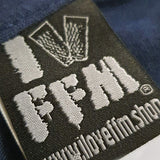 I LOVE FFM T-Shirt Label im Nacken
