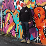 I LOVE FFM Zip Sweater schwarz