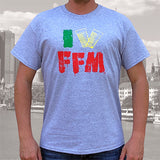 I LOVE FFM T-Shirt frau