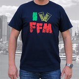 I LOVE FFM T-Shirt navy