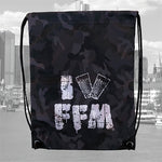 "I LOVE FFM" Turnbeutel Mitternachts Tarn