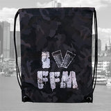 "I LOVE FFM" Turnbeutel Mitternachts Tarn