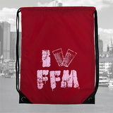 "I LOVE FFM" Turnbeutel